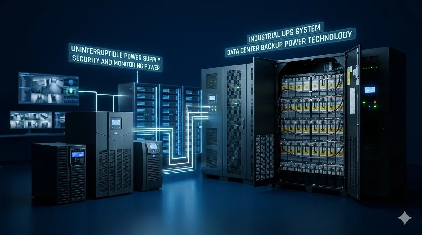 أنظمة الطاقة الاحتياطية (UPS)